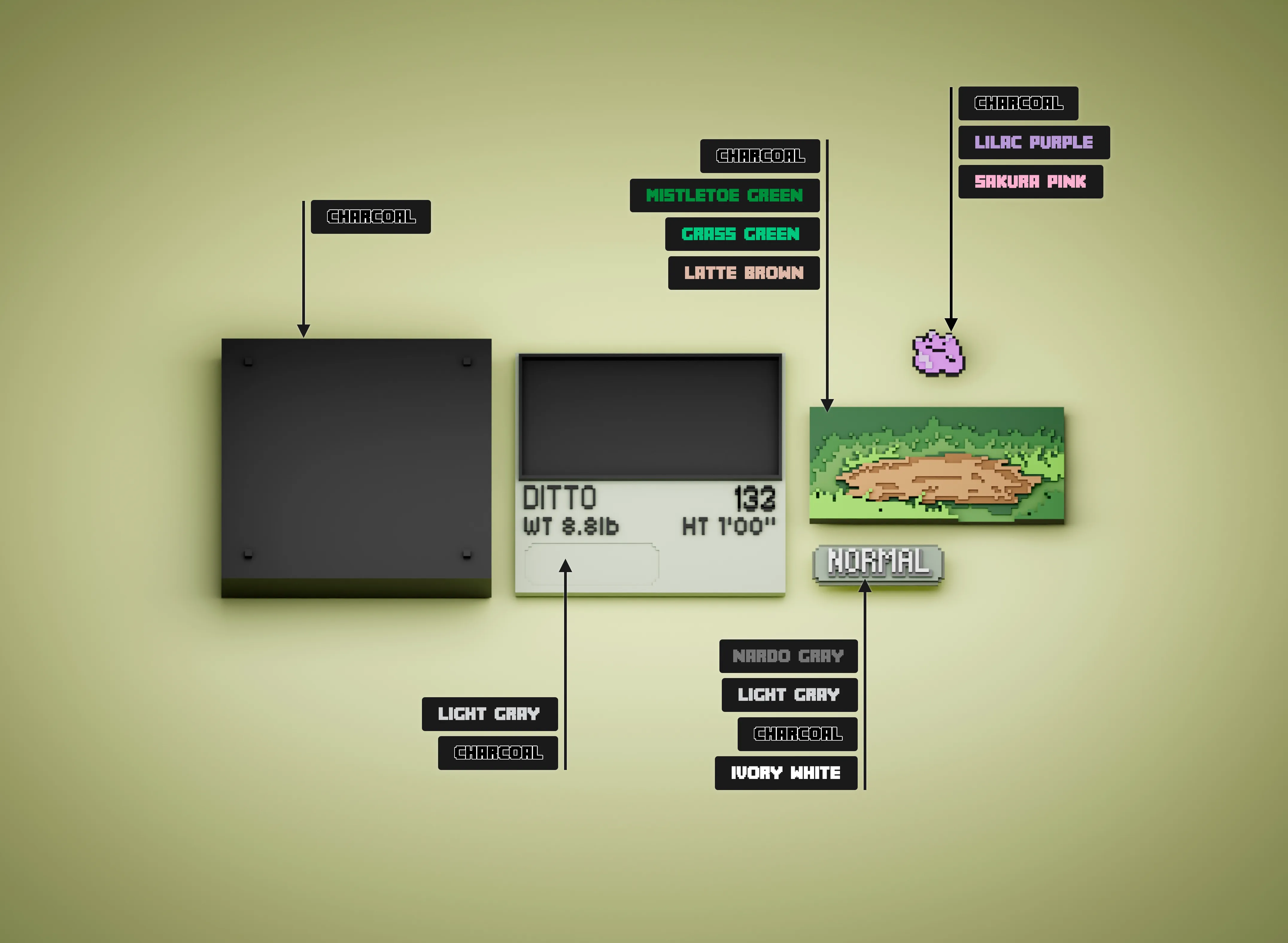 Ditto color reference